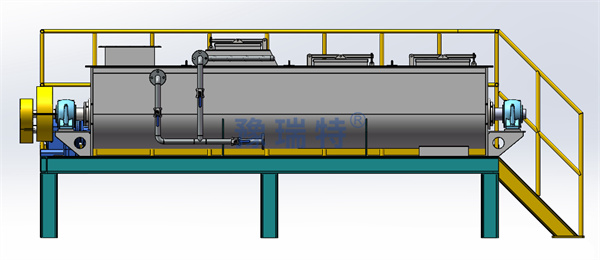 雙螺旋攪拌機(jī)后視圖_副本2